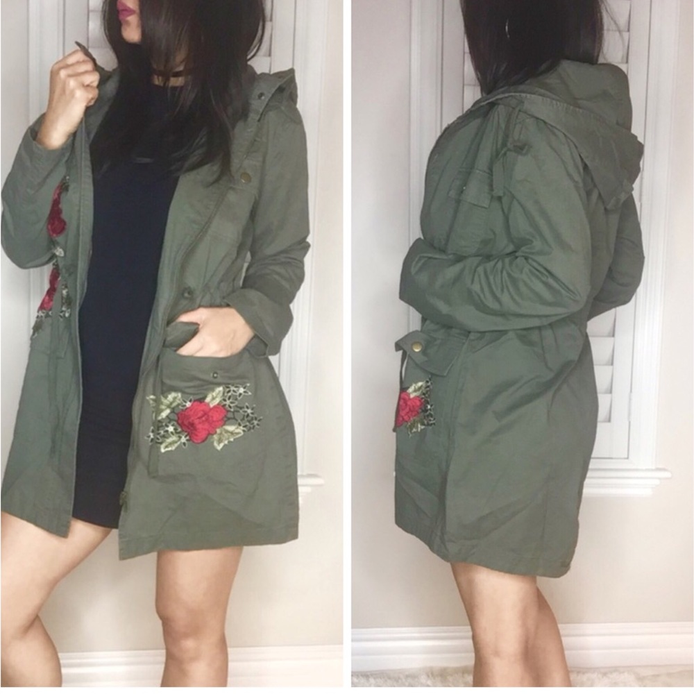 Utility Floral patch jacket - Picture 2 of 8